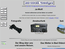 Tablet Screenshot of ja-woll.de